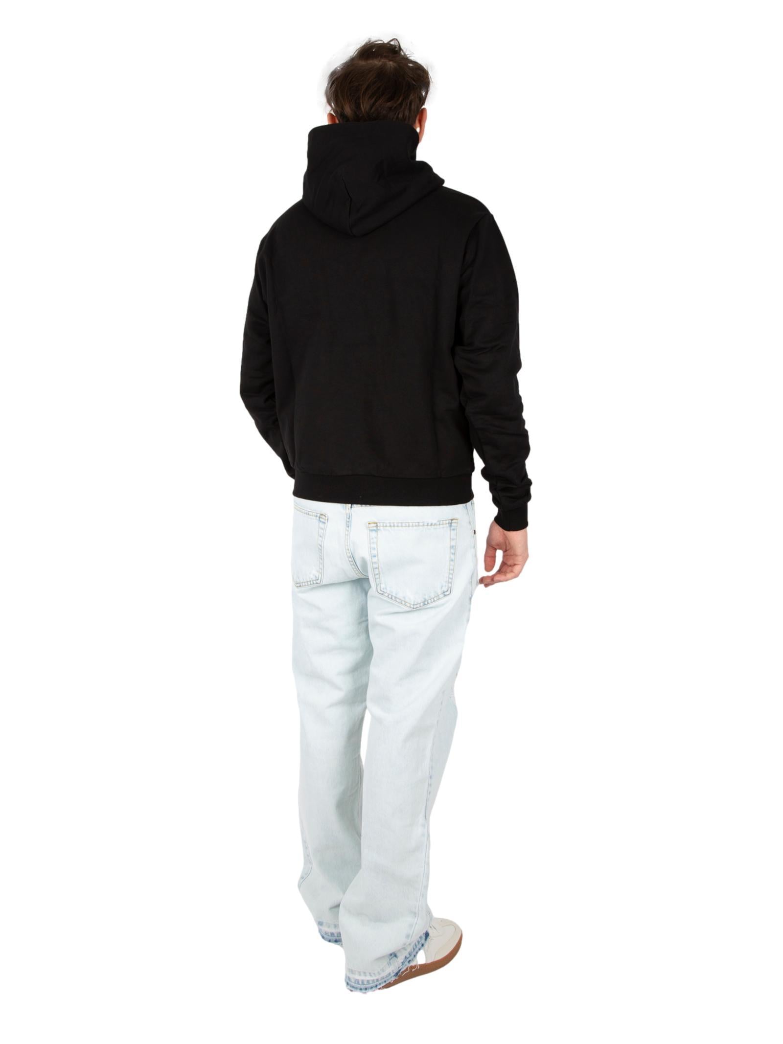 Felpa Phobia Nero Fulmine centrale PH00788 NERO PHOBIA 