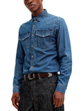 Camicia Jack & Jones Seridan Medium Blue Denim 12289219 /Blue Denim JACK & JONES 