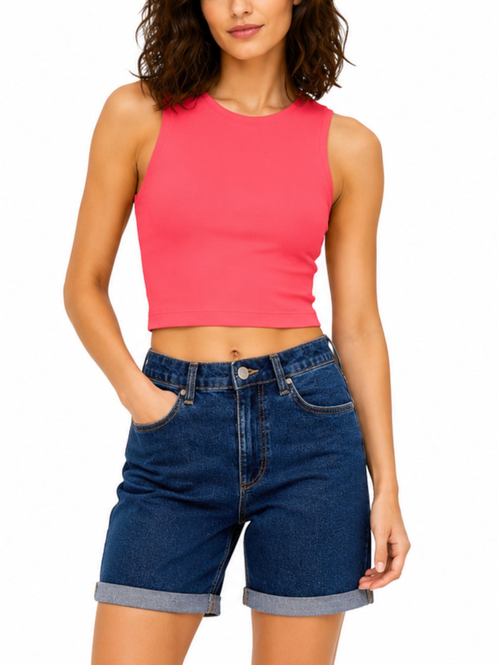 Top Only Lucky Corallo cropped 15352287 /Calypso Coral JDY 