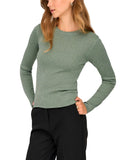 Maglia JDY Plum Verde in lurex 15330569 /Hedge Green JDY 