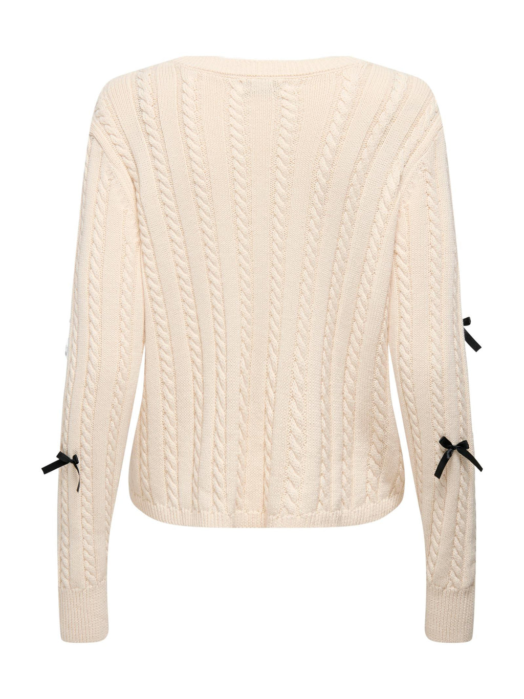 Maglia JDY Bow Crema con fiocchi 15344549 /Birch JDY 