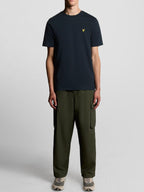 T-shirt Lyle & Scott Blu scuro Logo TS400VOG DARK NAVY LYLE & SCOTT 