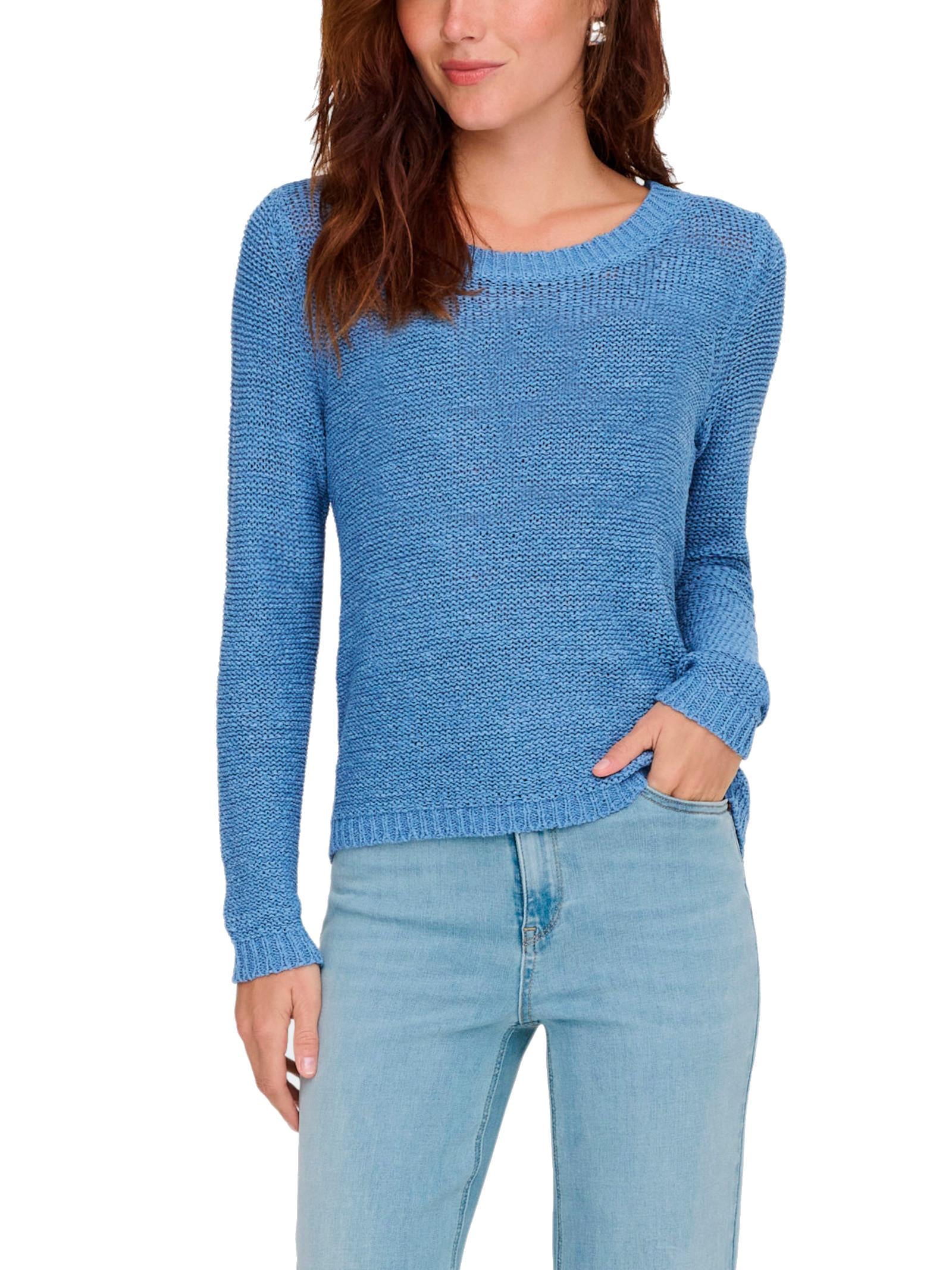Maglia Only Celeste Gina con lavorazione a maglia 15113356 /Riviera ONLY 