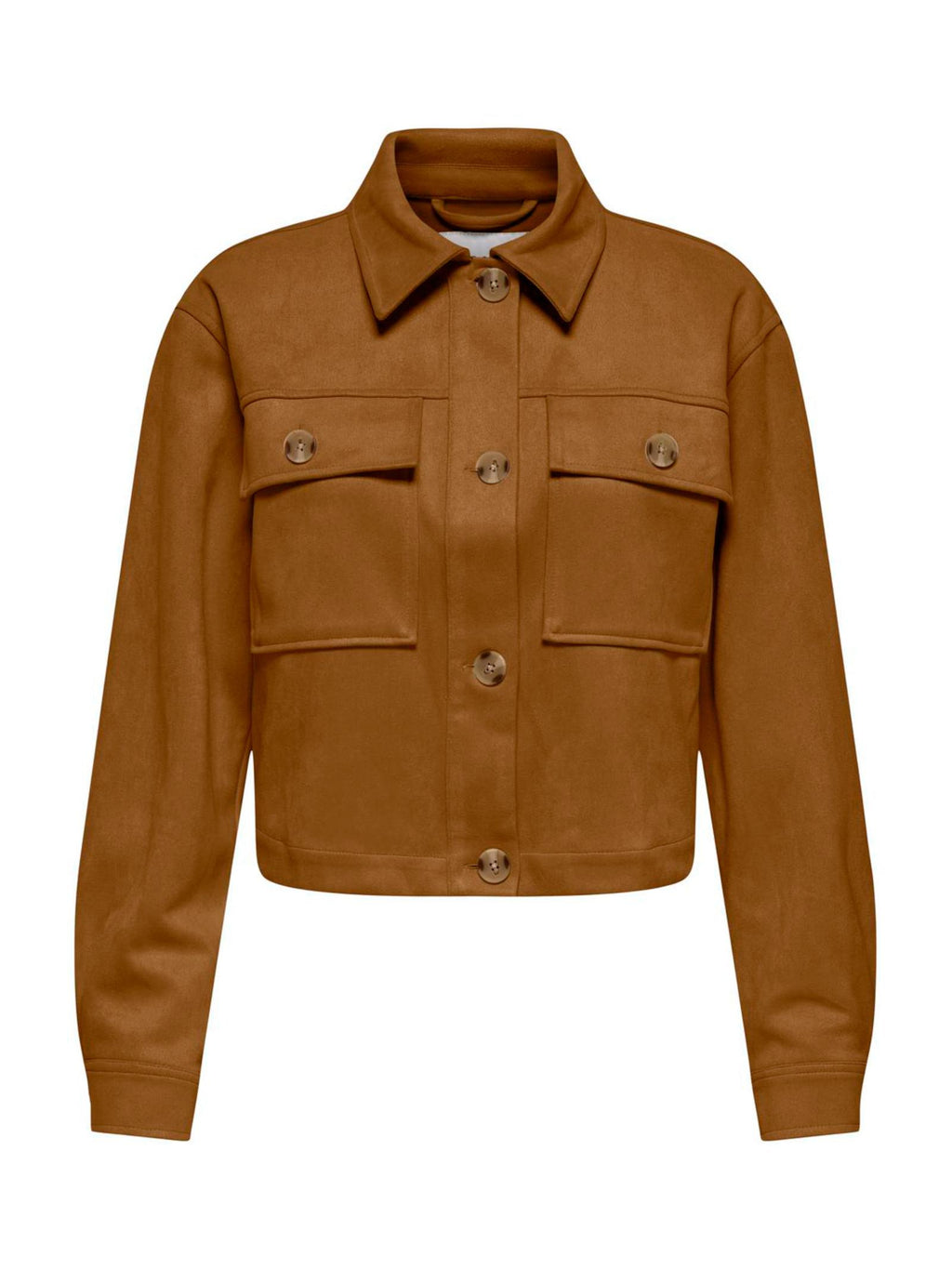 Giacca Only Belicia Marrone scamosciata 15362889 /Cognac ONLY 