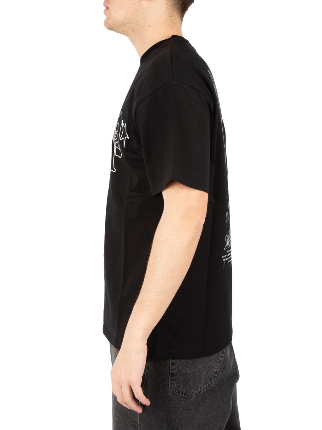 T-shirt Propaganda Nero Vanity TS944 NERO PROPAGANDA 