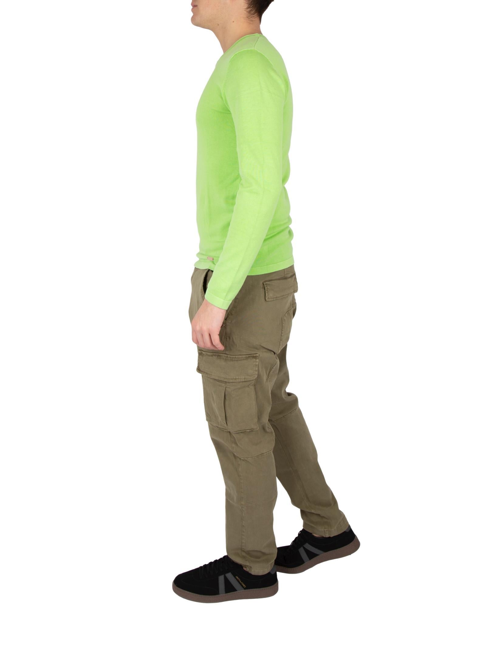 Naglia Gianni Lupo Basic Verde Fluo in cotone GL33723 FLUO GREEN GIANNI LUPO 