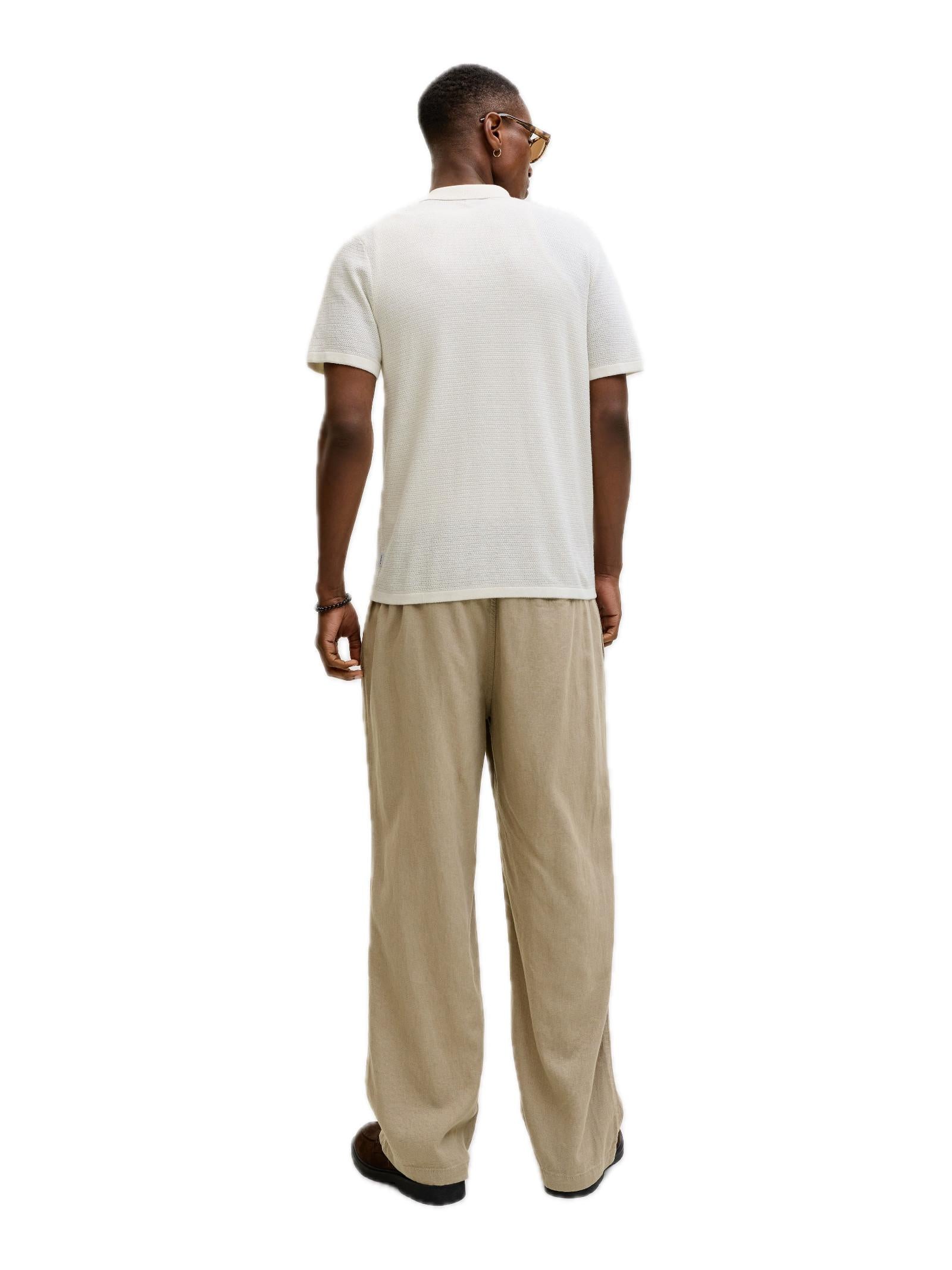 Camicia Jack & Jones George Bianco in maglia 12288253 /Cloud Dancer JACK & JONES 