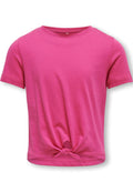 T-Shirt Kids Only Fuchsia manica corta