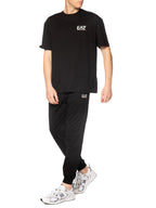 Pantalone Emporio Armani Nero in felpa 8NPV64P 1200 EA7 