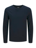 T-shirt Jack & Jones Organic Blu manica lunga 12279538 /Navy Blazer JACK & JONES 