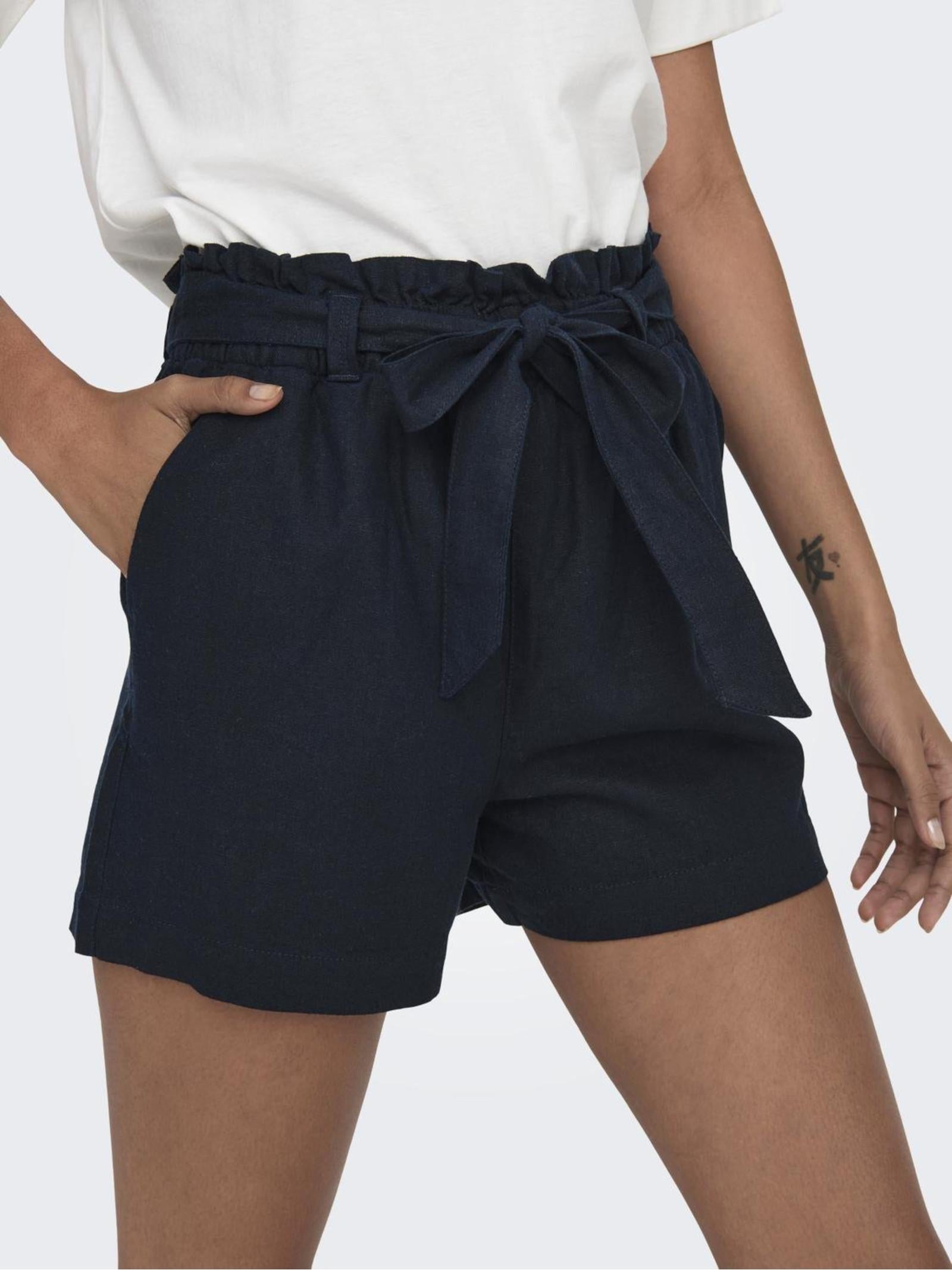 Shorts Jacqueline De Yong Say Blu in lino 15225921 /Sky Captain JDY 
