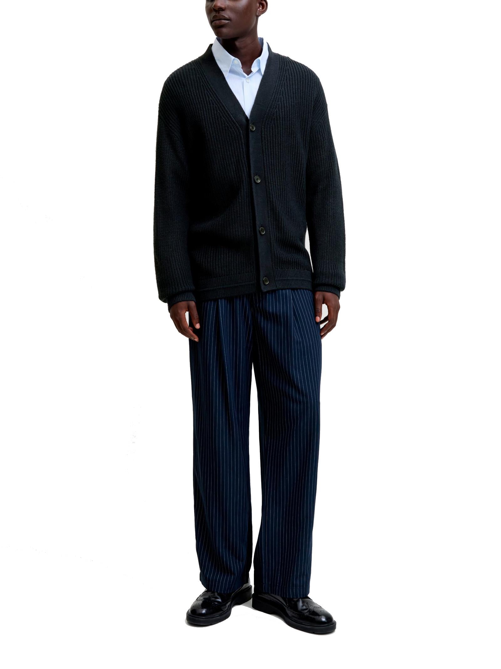 Cardigan in maglia Jack & Jones Connor Blu bottoni 12278960 /Sky Captain JACK & JONES 