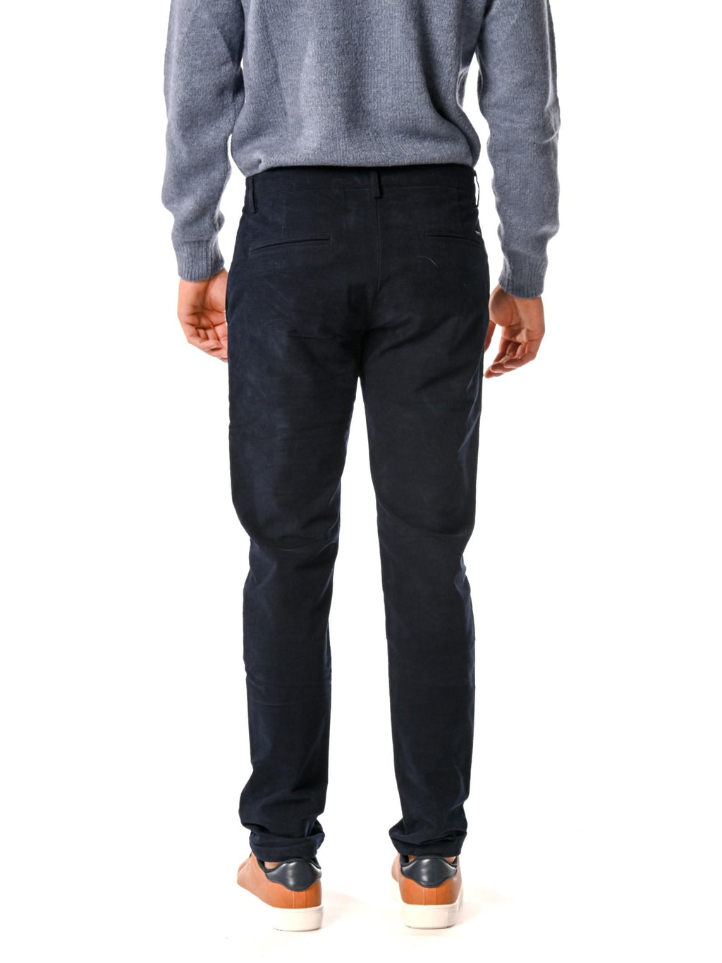 Chino Gianni Lupo William Blu slim fit operato GN21659 BLU GIANNI LUPO 