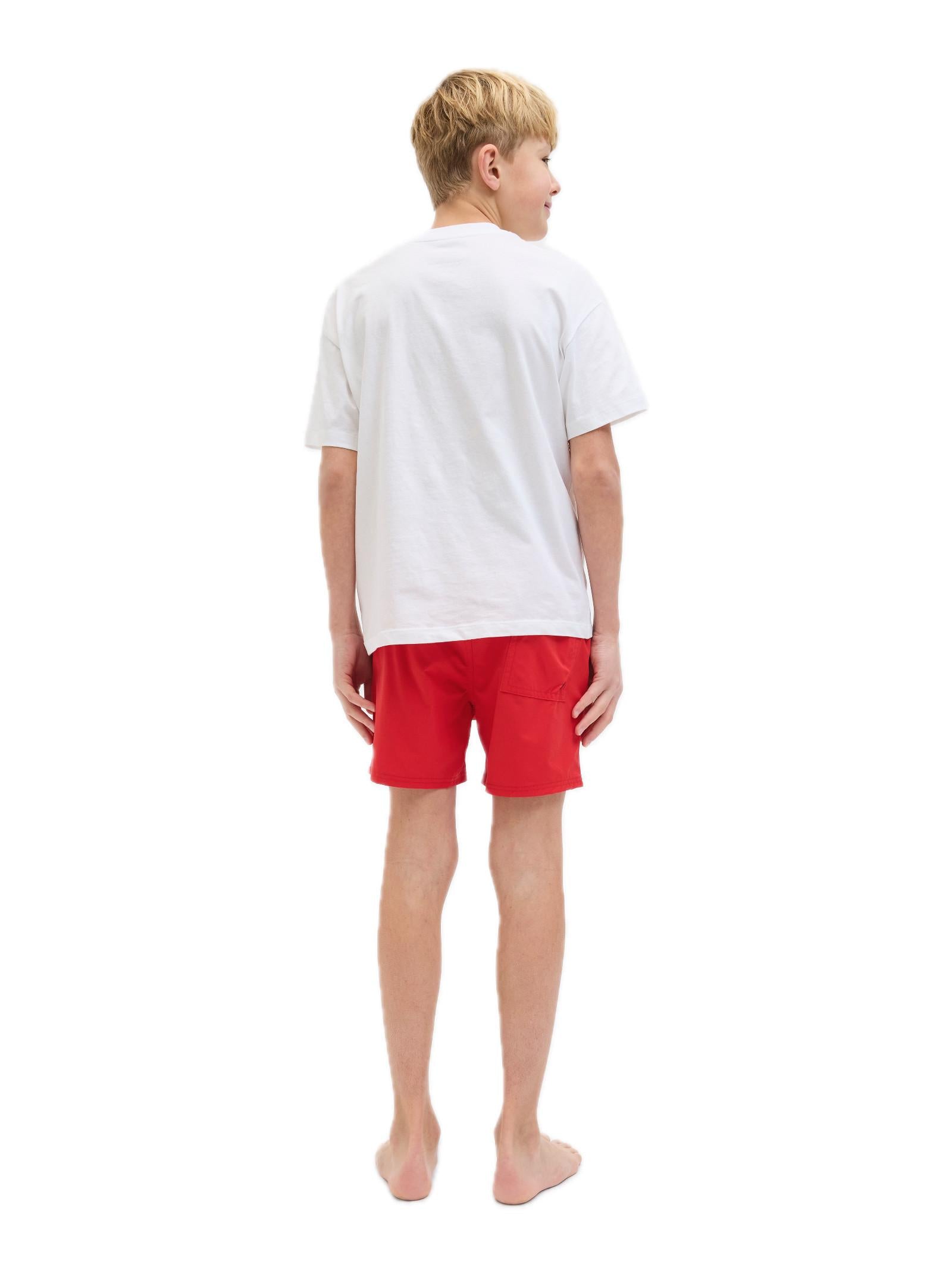 Costume Jack & Jones Logo Rosso 12273841 /True Red JACK & JONES JUNIOR 