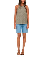 Top Only Nero Beige a righe 15374869 /Black ONLY 