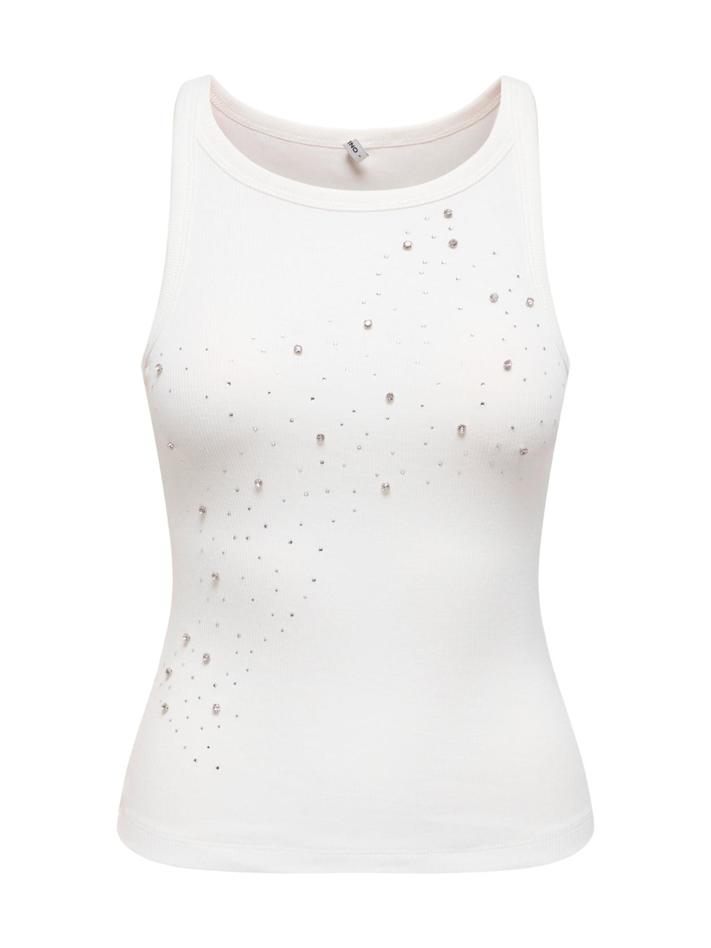 Top Only Filiz Bianco strass 15368917 /Cloud Dancer ONLY 