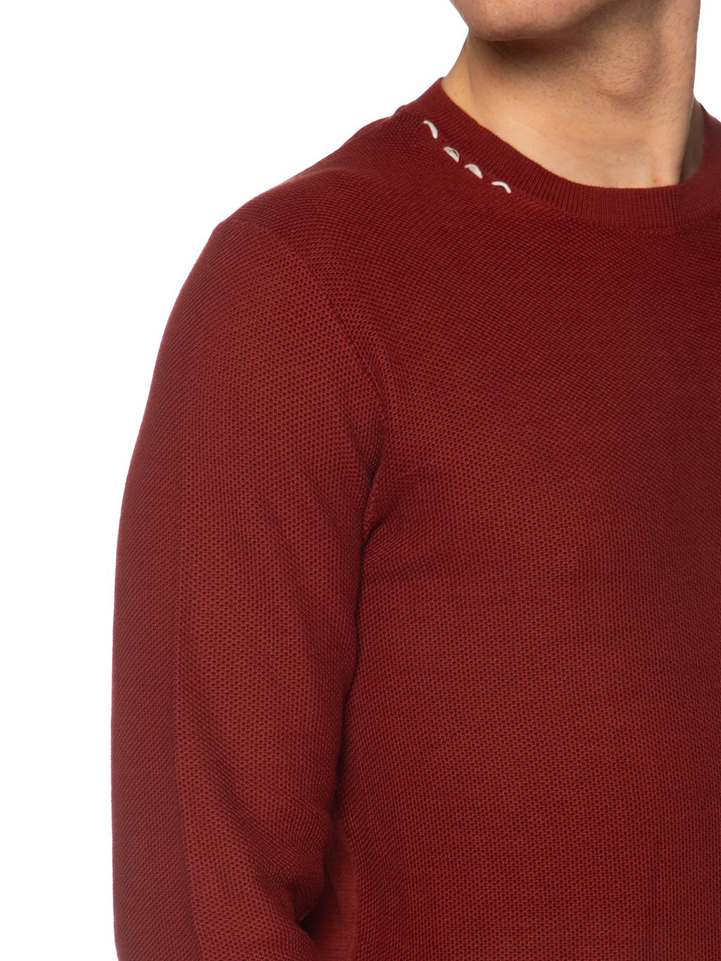 Maglia Seinse Terracotta lavorata ME3225 TERRACOTTA SEINSE 