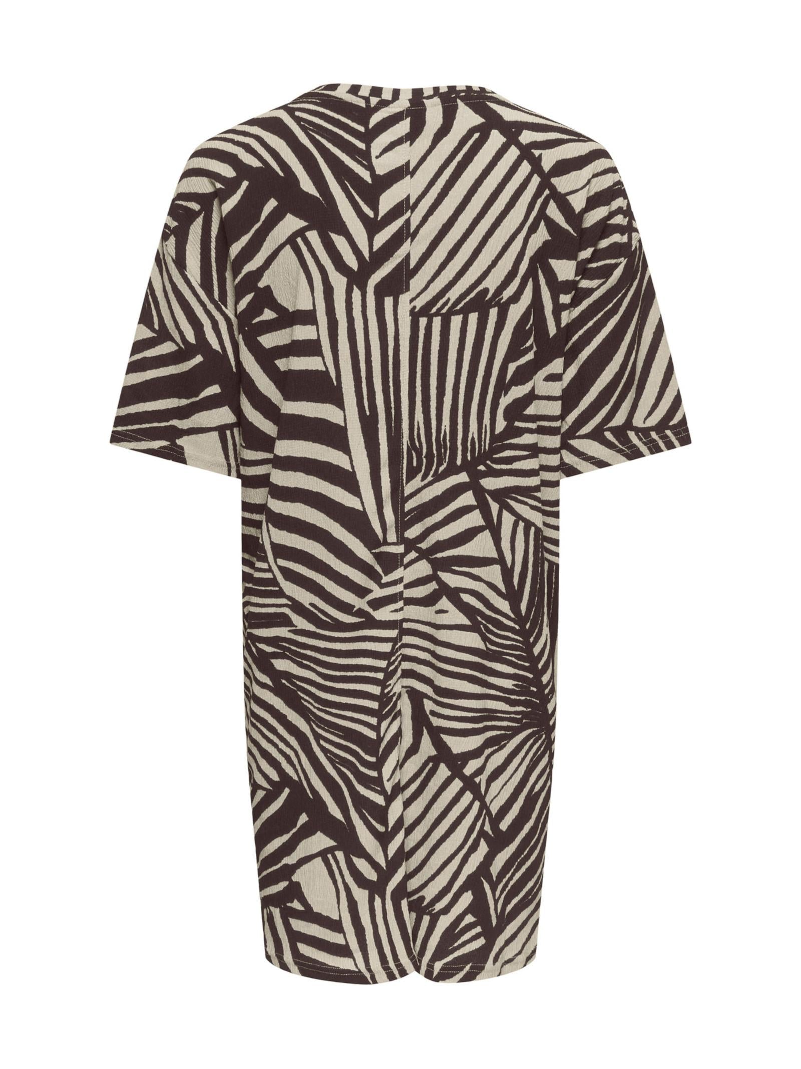 Abito JDY Debbie Marrone fantasia 15358880 /Chocol Sandshell JDY 