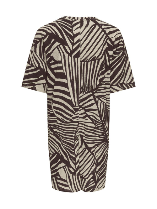 Abito JDY Debbie Marrone fantasia 15358880 /Chocol Sandshell JDY 