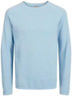 Maglia Jack & Jones Hill Celeste girocollo 12157321 /Cashmere Blue JACK & JONES 
