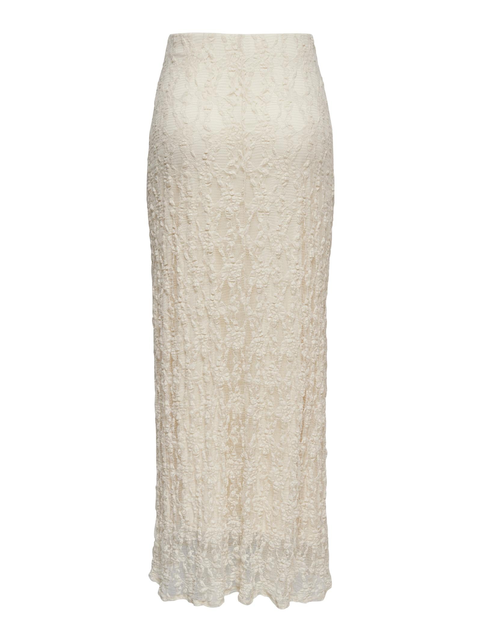 Gonna Only Albina Panna con pizzo 15372797 /Birch ONLY 