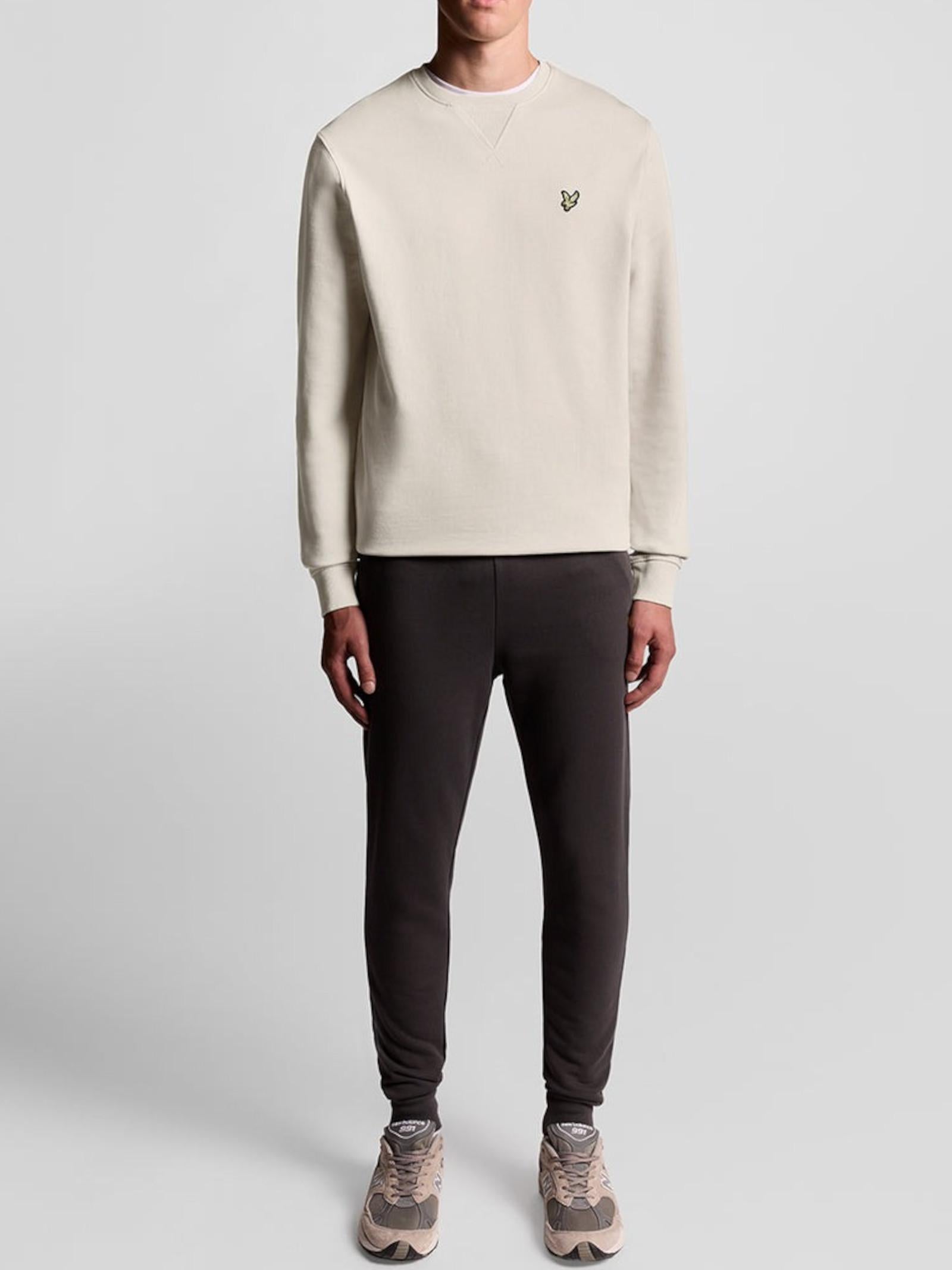 Felpa Lyle & Scott Beige girocollo ML424VOG COVE LYLE & SCOTT 