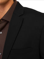 Giacca Jack & Jones Franco Nero monopetto 12199891 /BLACK JACK & JONES 