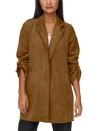 Giubbotto Only Joline Cognac Scamosciato 15179864 /Cognac ONLY 