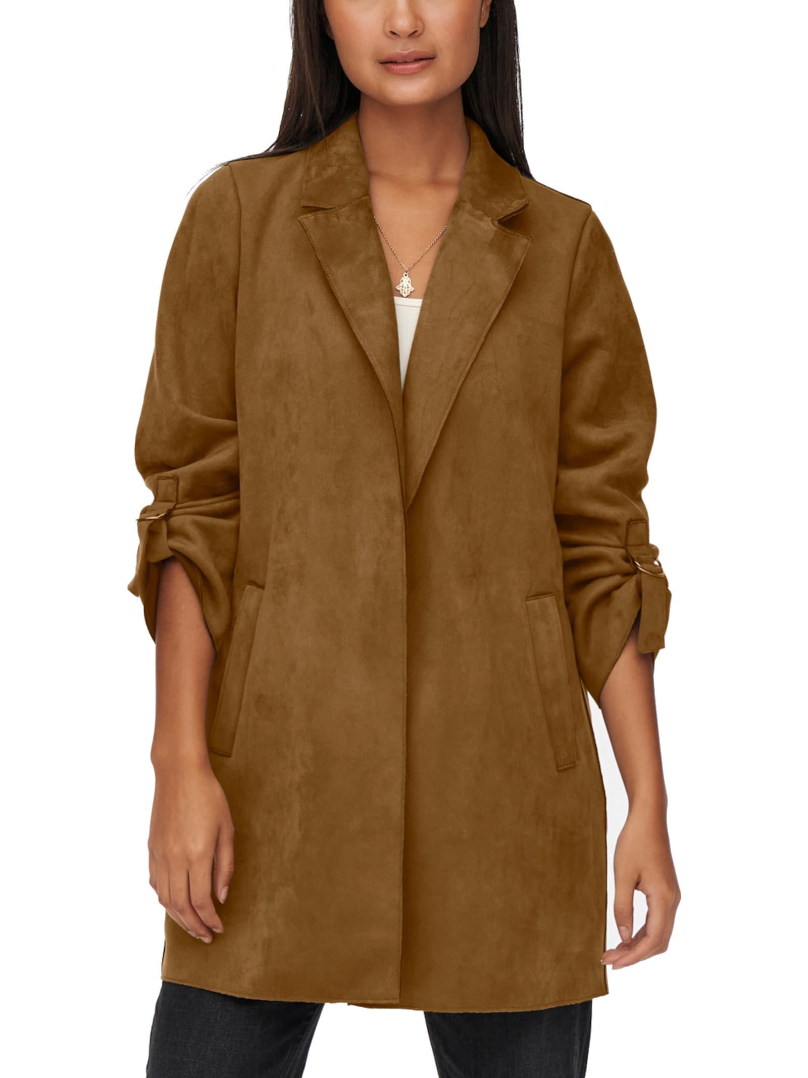 Giubbotto Only Joline Cognac Scamosciato 15179864 /Cognac ONLY 