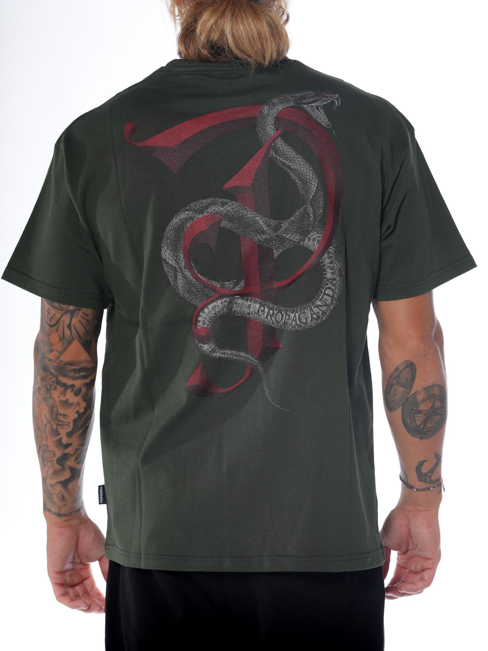 T-shirt Propaganda Verde Venom TS639 VERDE PROPAGANDA 