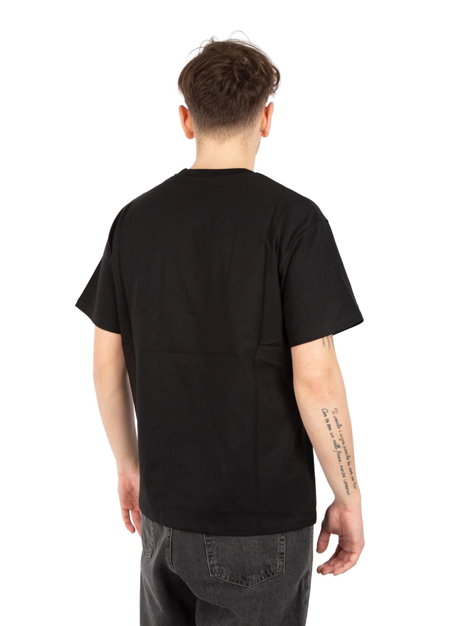 T-shirt Propaganda Nero Jungle TS919 NERO PROPAGANDA 