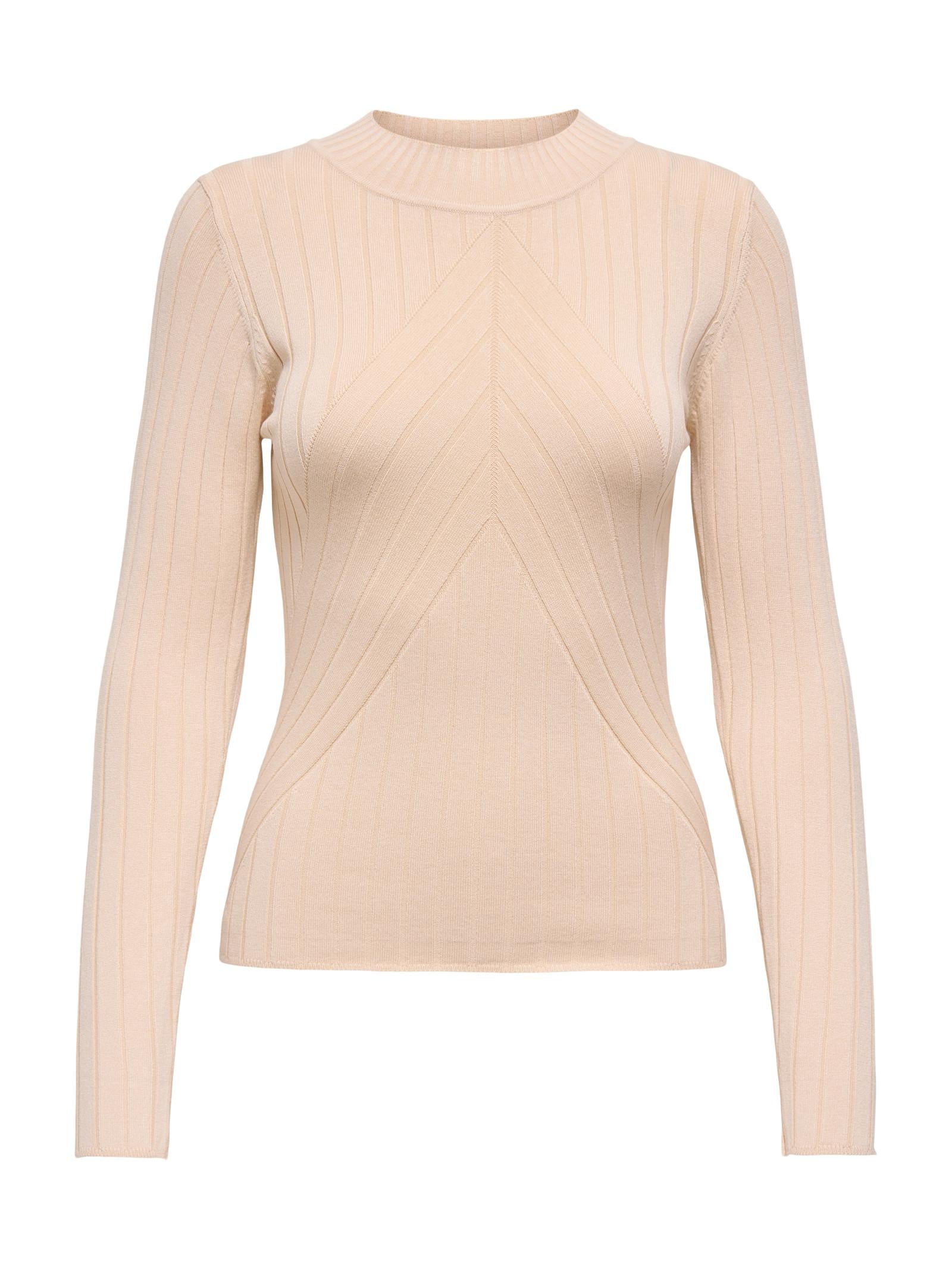 Maglia JDY Kate Beige girocollo 15207694 /Sandshell JDY 