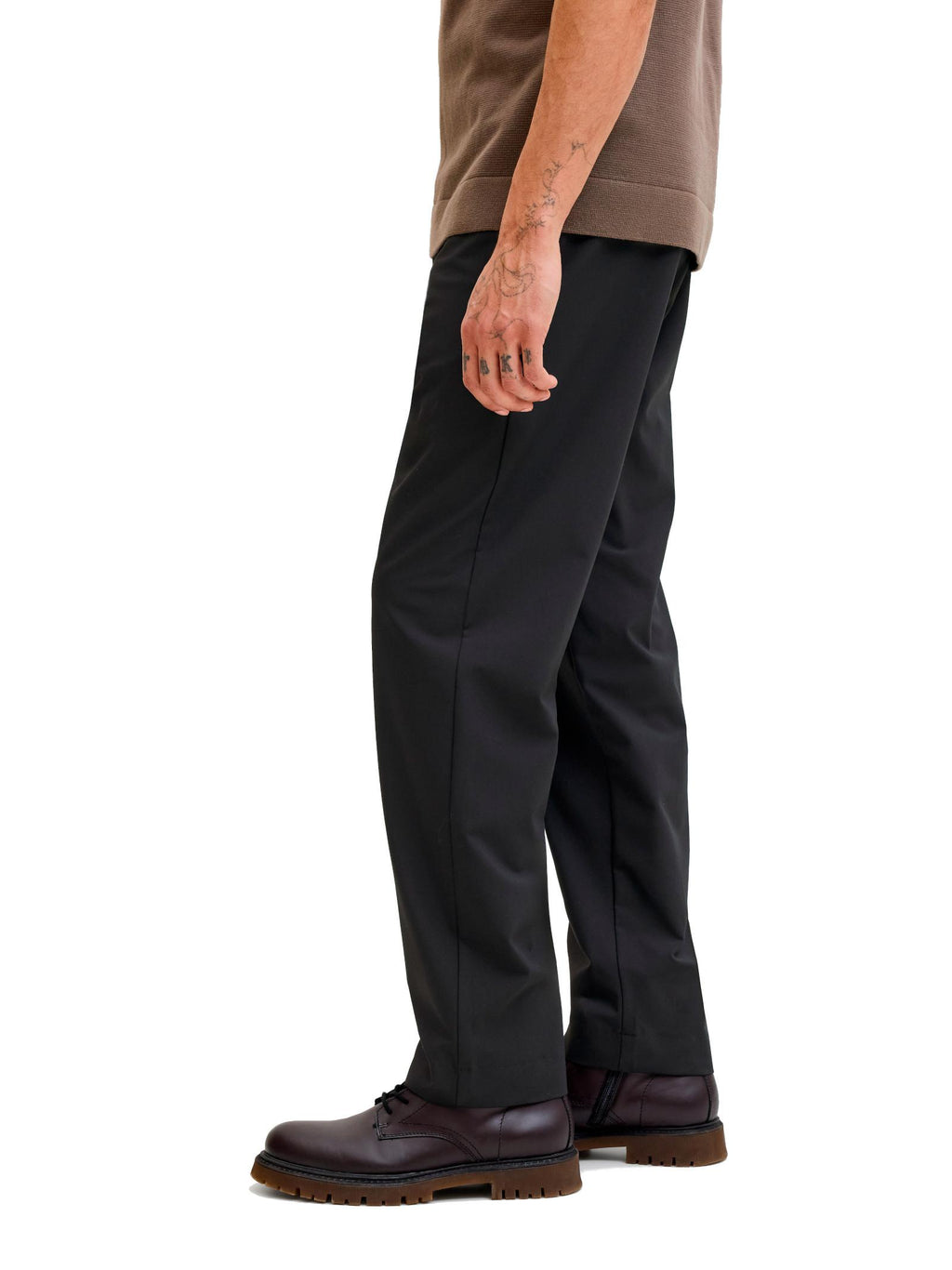 Chino Jack & Jones Nero Kane Relaxed 12293402 /Black JACK & JONES 
