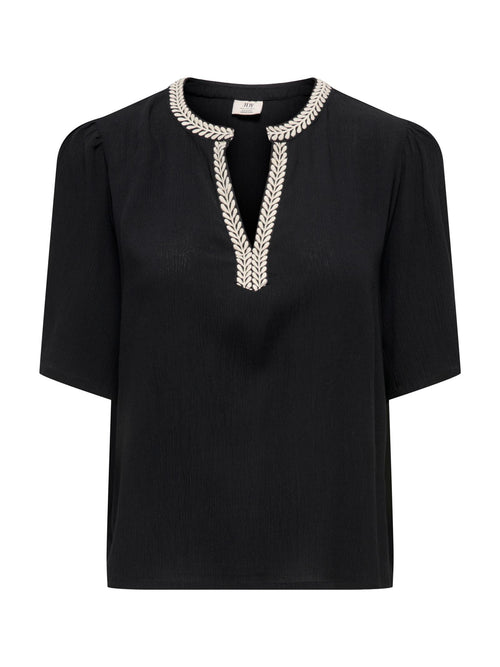 Blusa JDY Nero Liva scollo a V 15373083 /Black JDY 