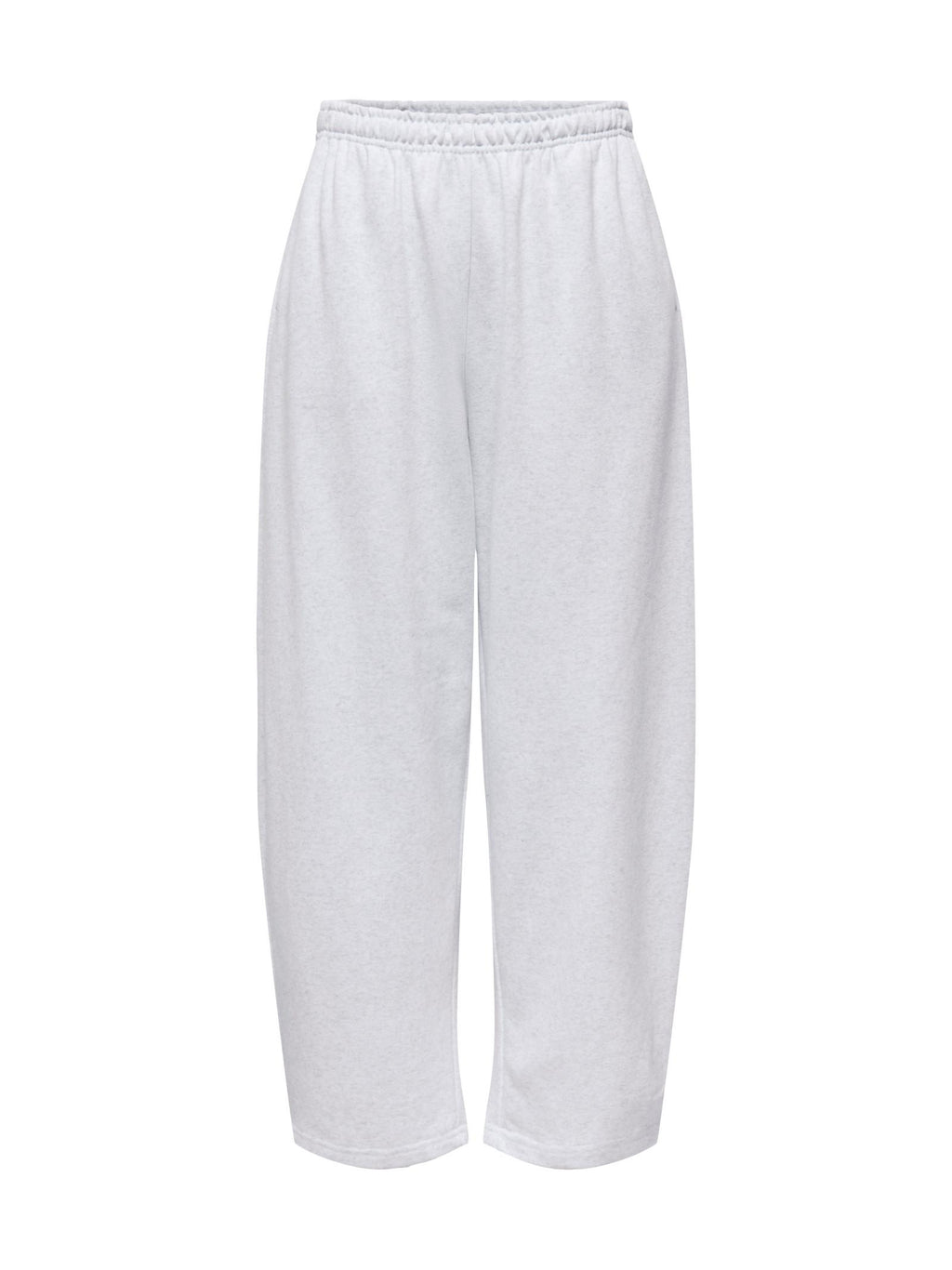 Pantalone Only Ofelia Grigio in tessuto felpato. 15377590 /Light Grey Melange ONLY 