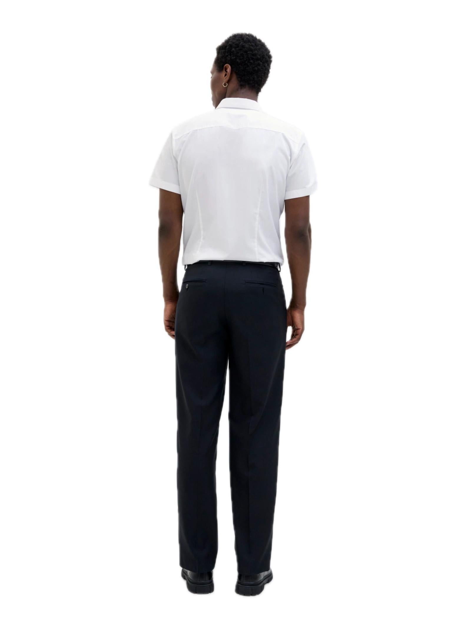 Camicia Jack & Jones Bianco Joe manica corta 12195062 /White JACK & JONES 