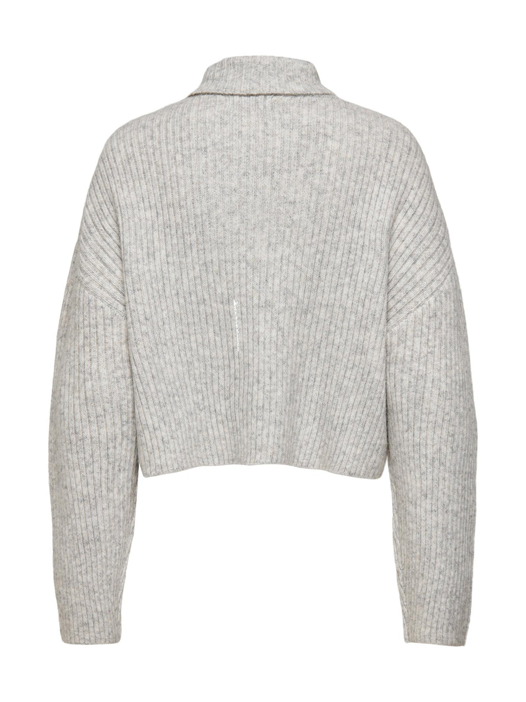 Maglia Only Melanie Grigio con collo alto 15321177 /Light Grey Melange ONLY 