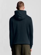 Felpa Lyle & Scott Blu cappuccio e zip ML420VOG DARK NAVY LYLE & SCOTT 