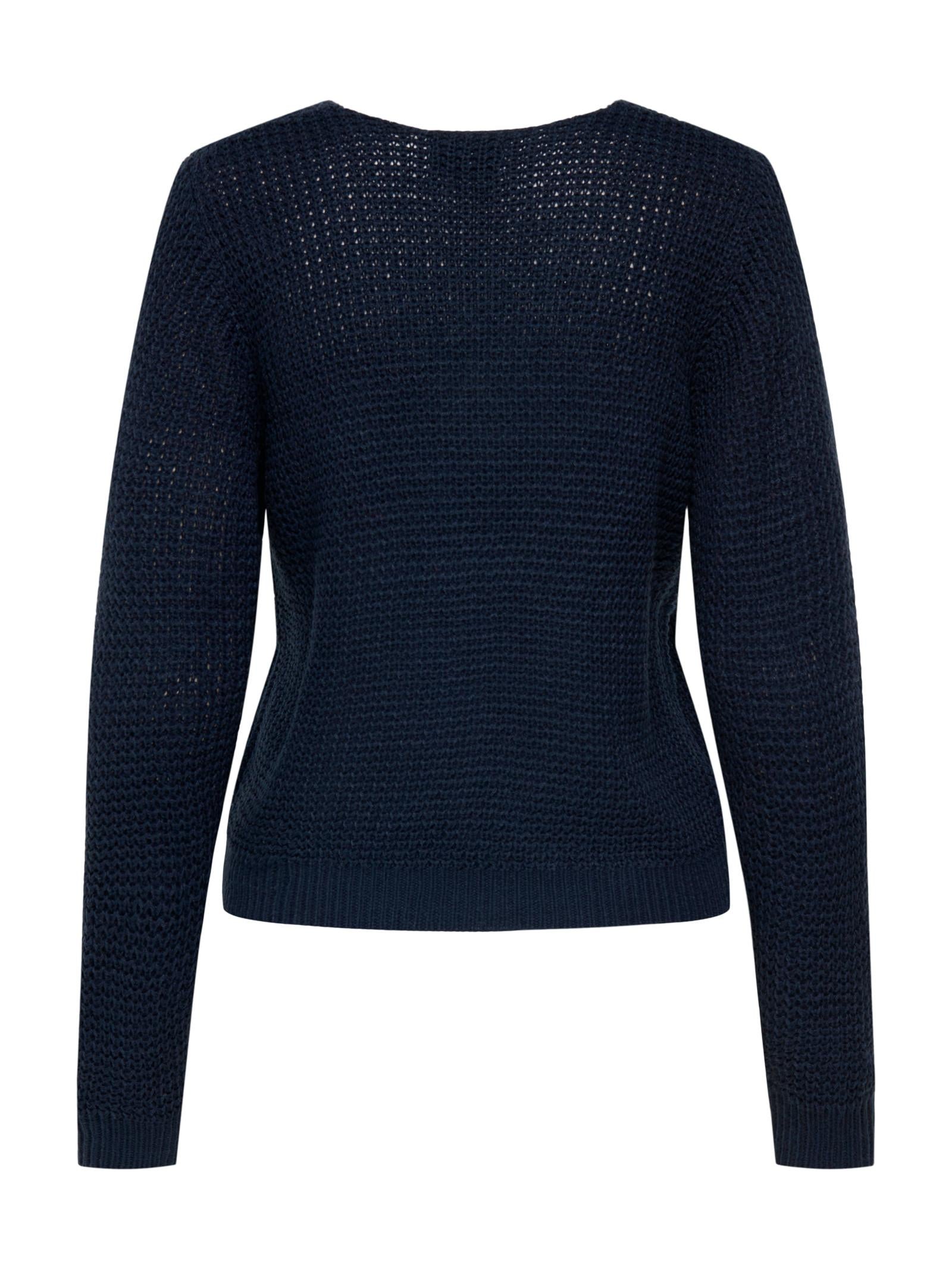 Maglia Jacqueline De Yong Ellen Blu scollo a V 15308897 /Total Eclipse JDY 