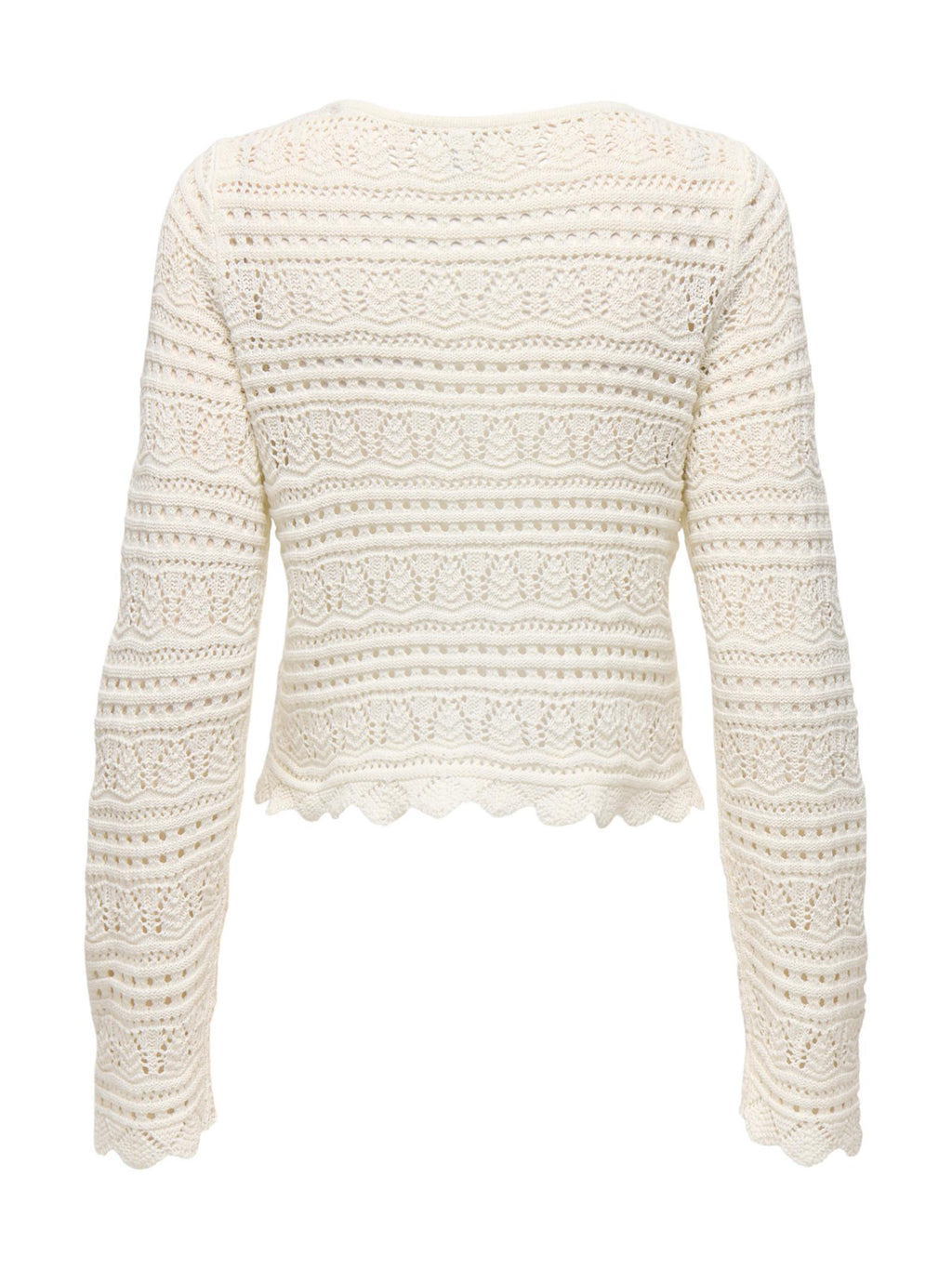 Maglia Only Elke Bianco cropped 15363049 /Birch ONLY 