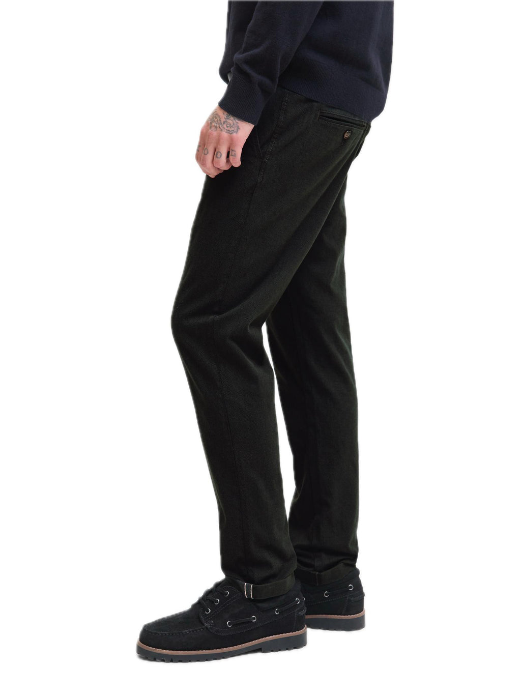 Pantalone Jack & Jones Marco Fury Verde scuro chino slim fit 12206198 /Rosin JACK & JONES 