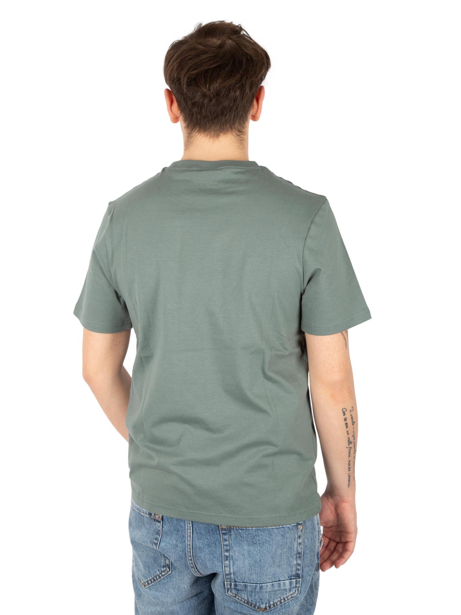 T-shirt Lyle & Scott Verde Logo TS400VOG GREEN MERCURIAL LYLE & SCOTT 