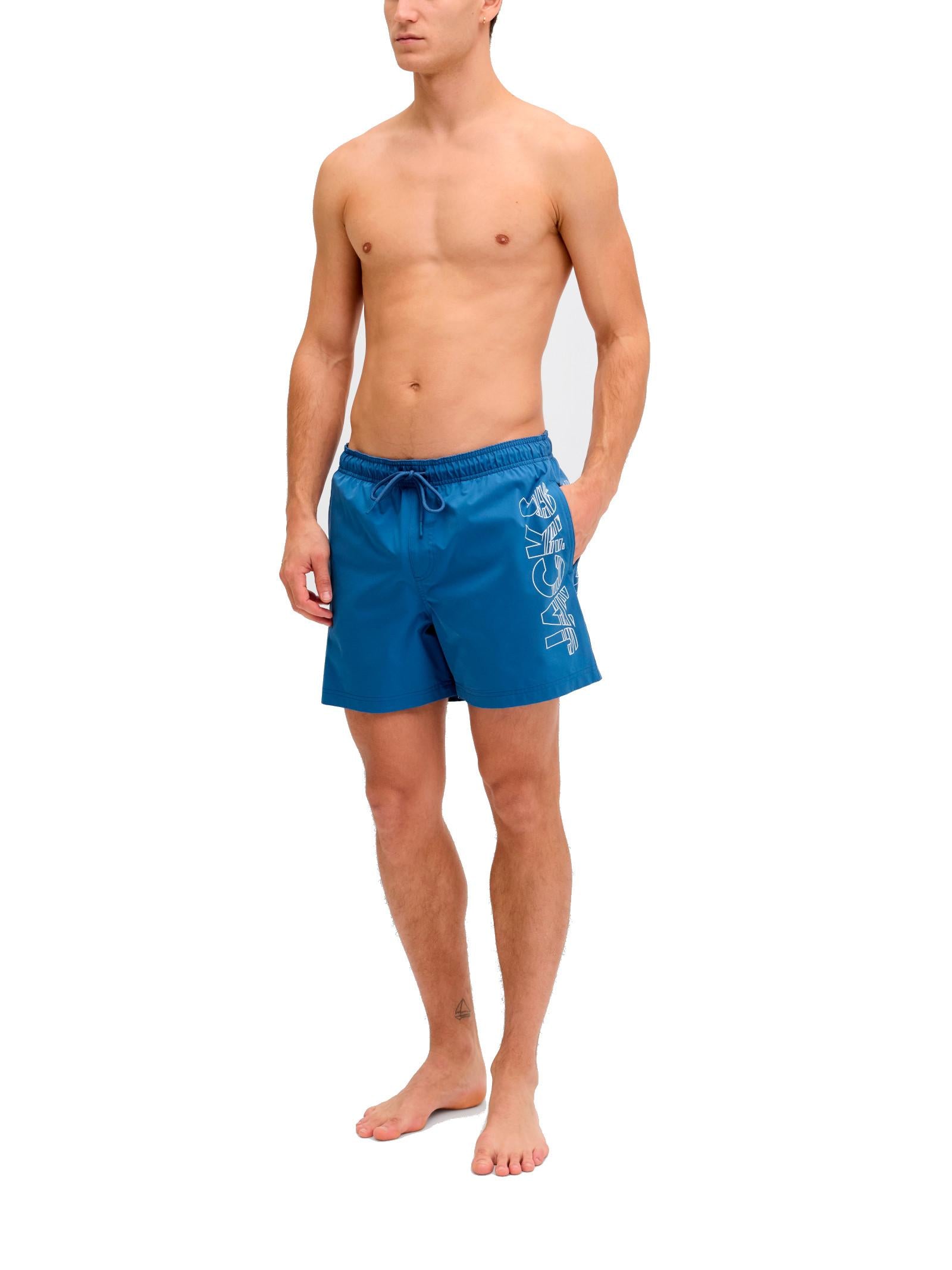 Costume Jack & Jones Maui Azzurro logo 12291391 /Delft JACK & JONES 