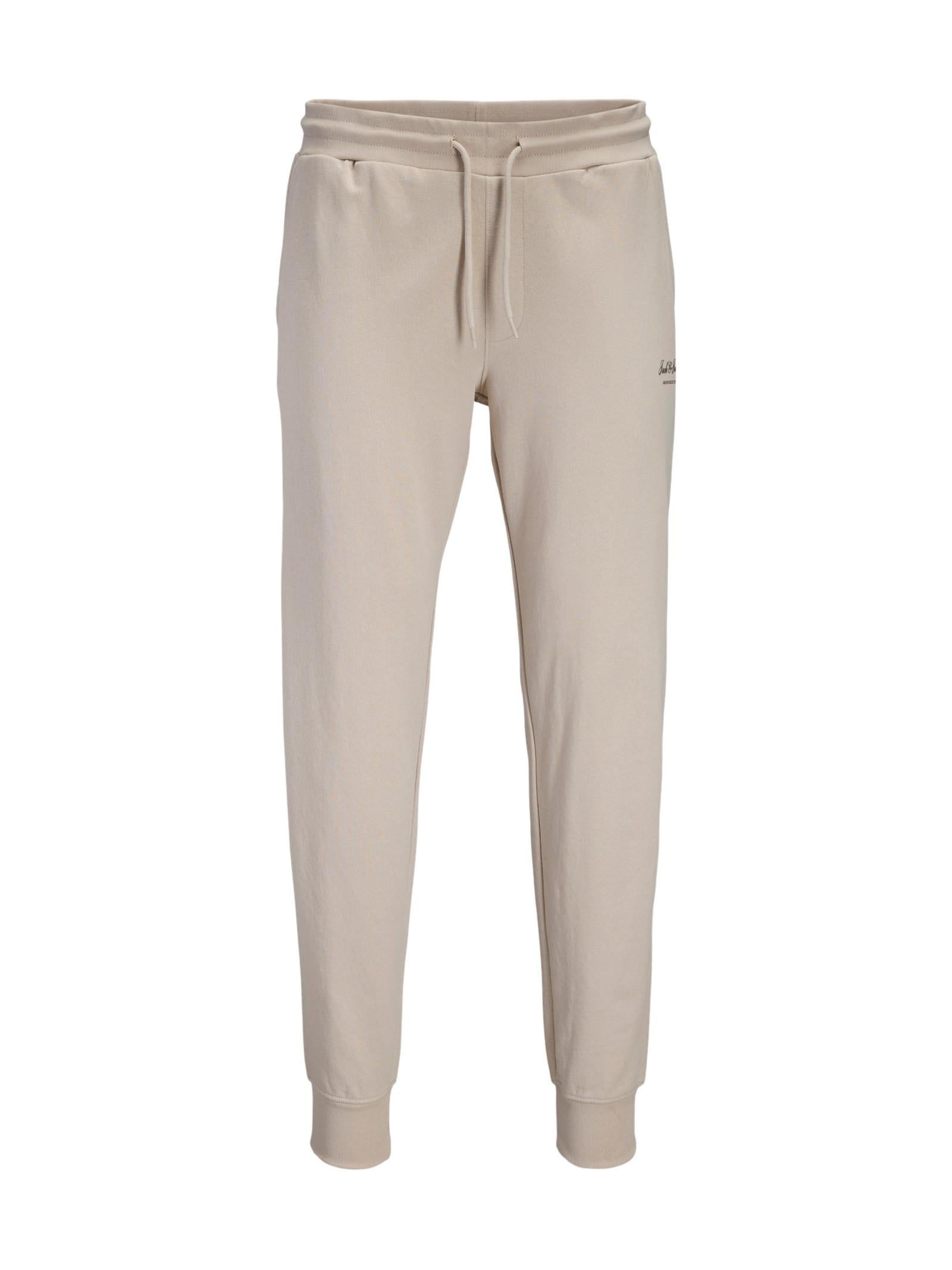 Pantalone Jack & Jones Gordon Beige con polsini 12288641 /Moonbeam JACK & JONES 