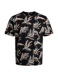 T-shirt Jack & Jones Nero Montauk fantasia 12290900 /Black JACK & JONES 