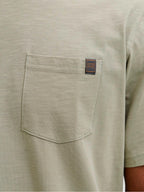T-shirt Jack & Jones Dover Verde con taschino 12288897 /Vetiver JACK & JONES 