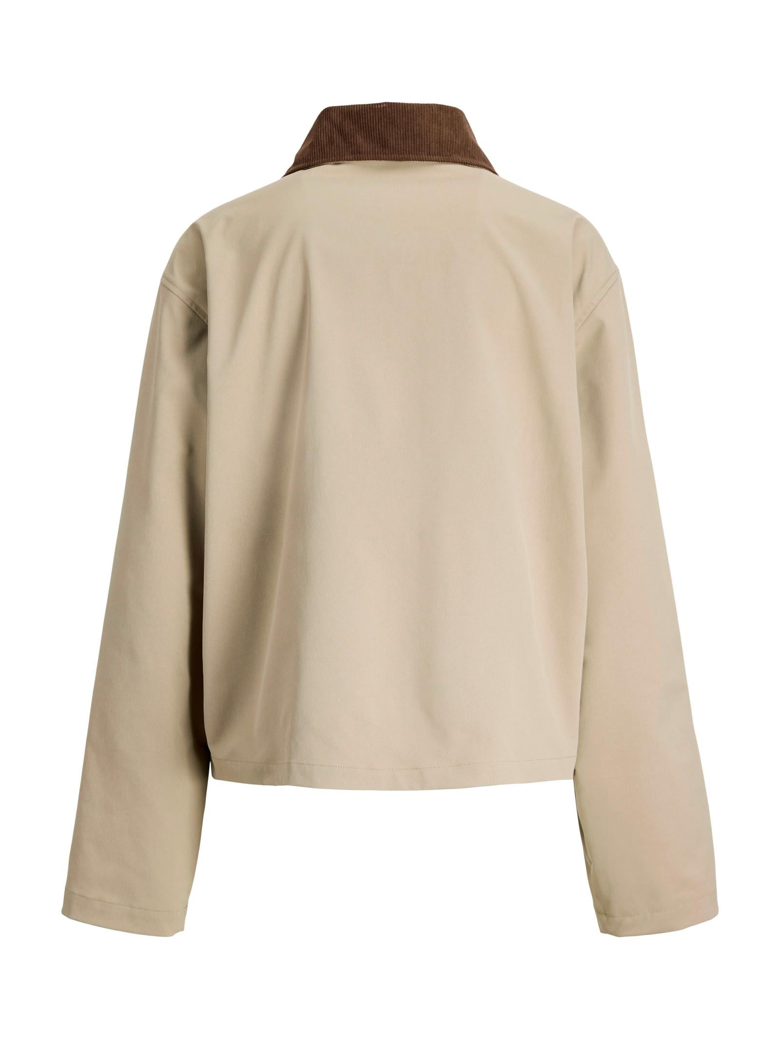 Giubbotto JJXX Beige Ilma con colletto 12288954 /Crockery JJXX 