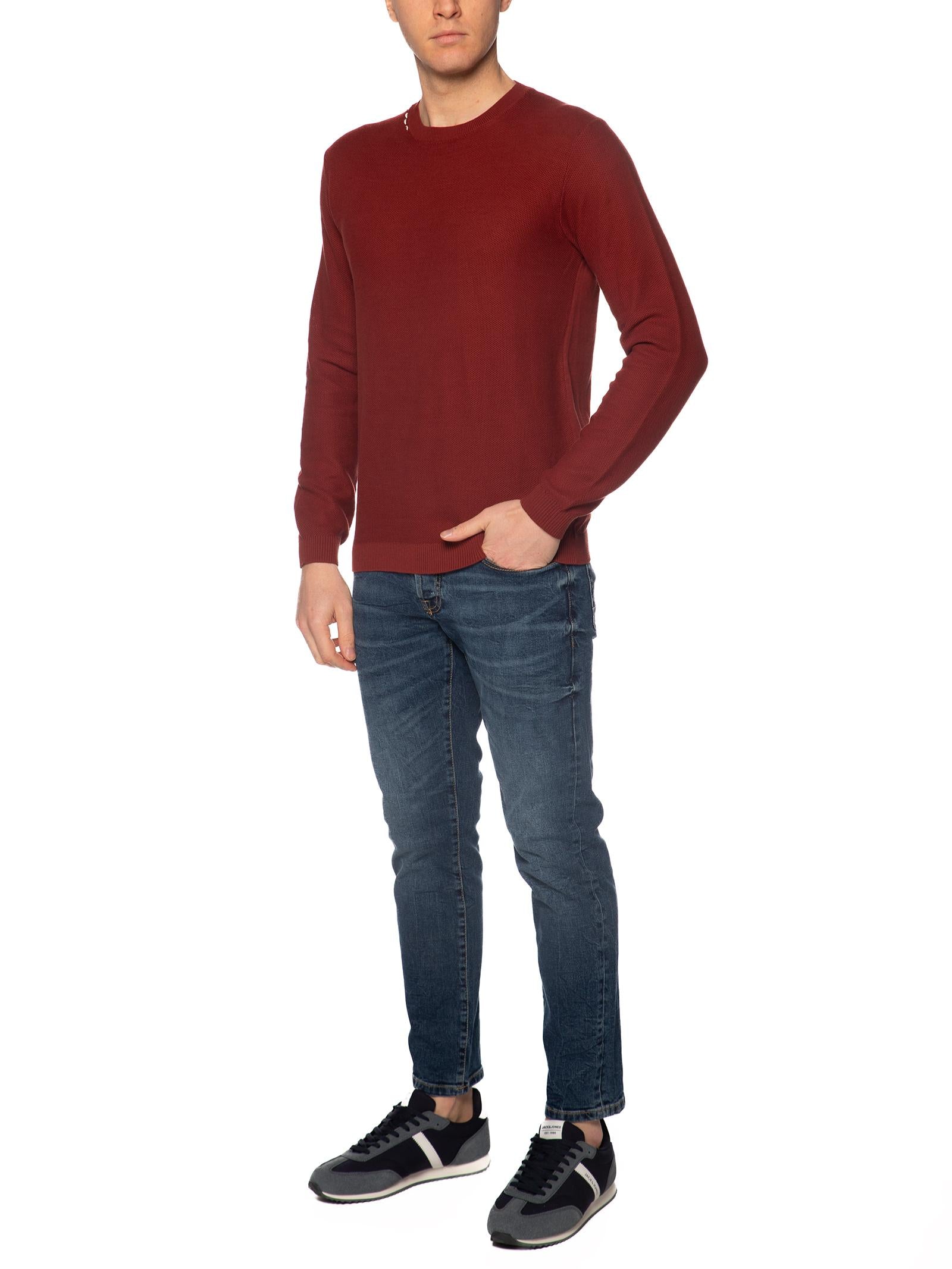 Maglia Seinse Terracotta lavorata ME3225 TERRACOTTA SEINSE 