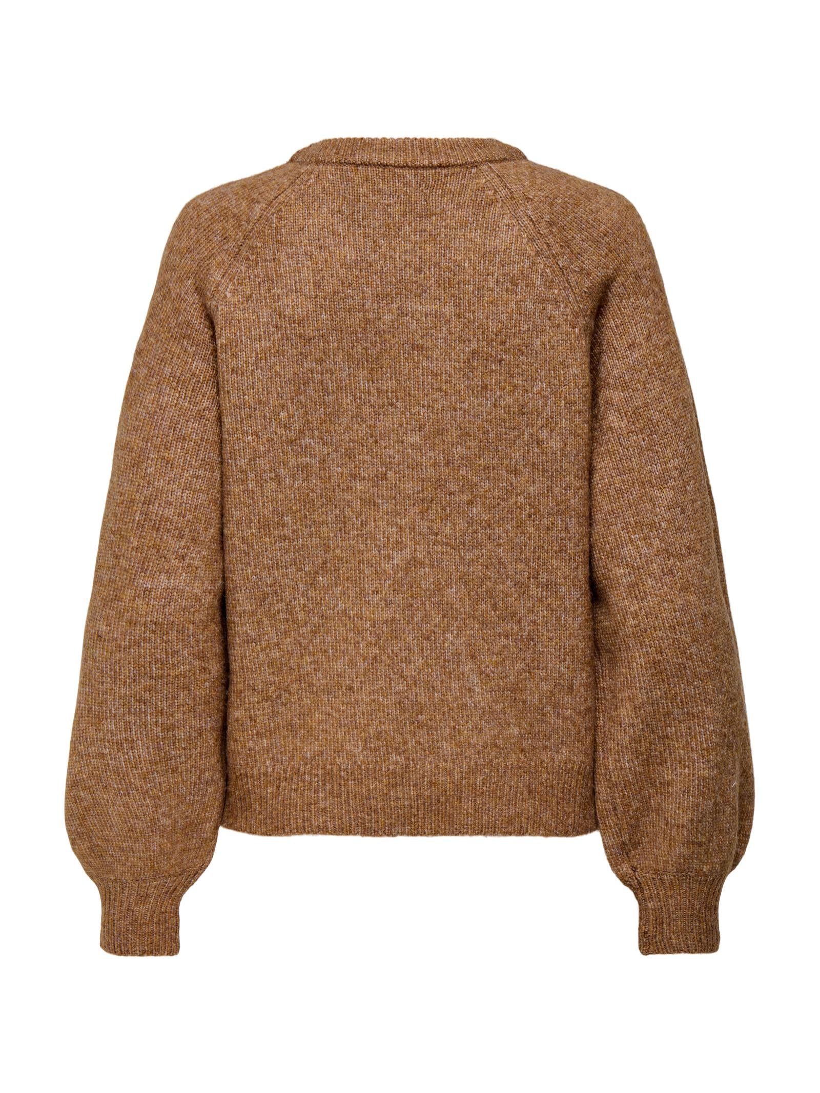 Maglia Only Lauren Nocciola bottone 15327661 /Cocoa Créme ONLY 