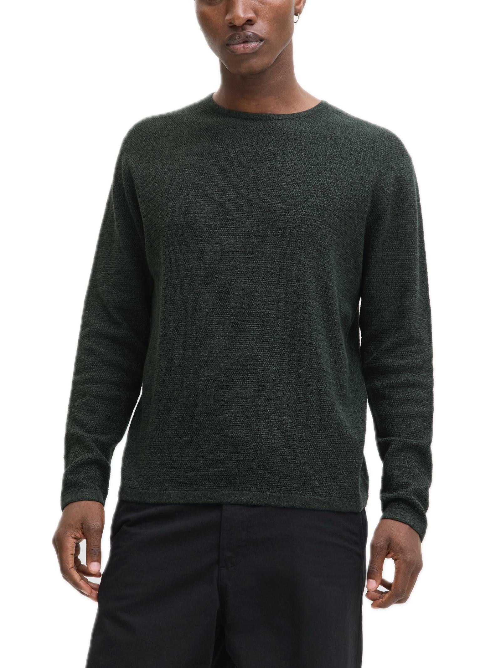 Maglia Jack & Jones George Verde girocollo 12268279 /Rosin JACK & JONES 